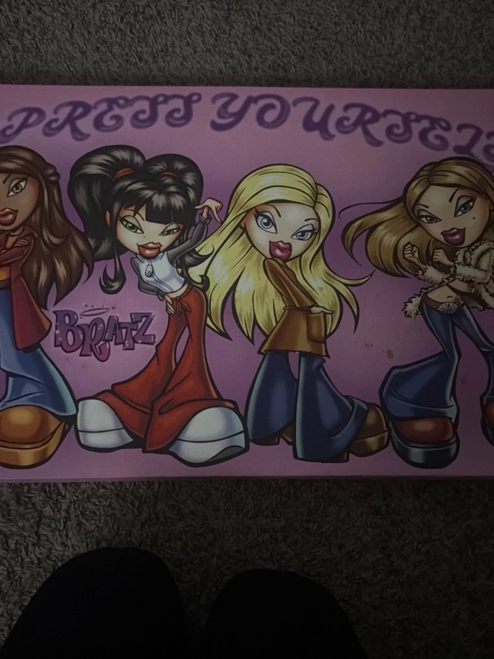 Bratz Pink Character Wall Art Print